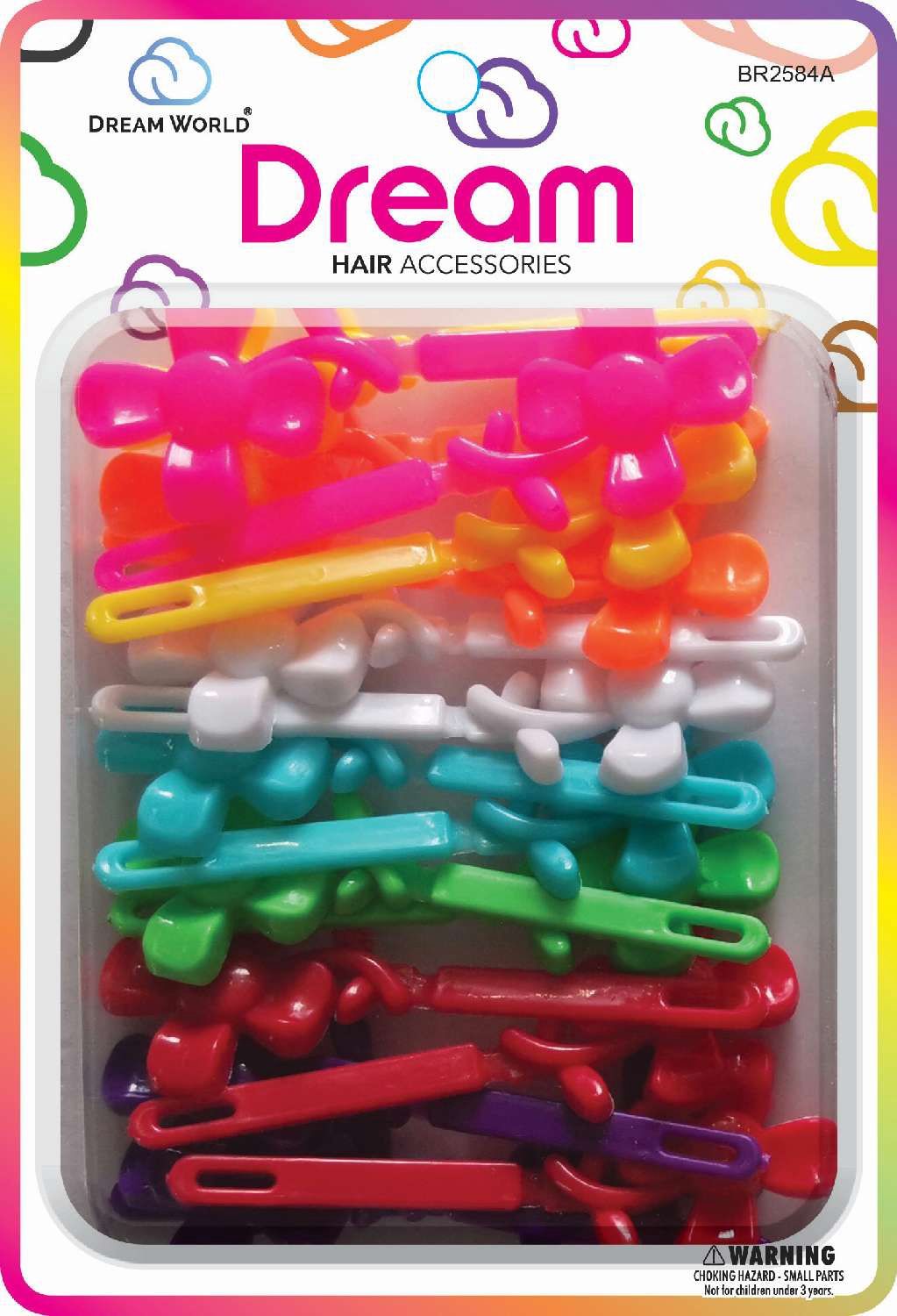 DREAM BRT #84 4 PETALS FLOWER 18P ASST