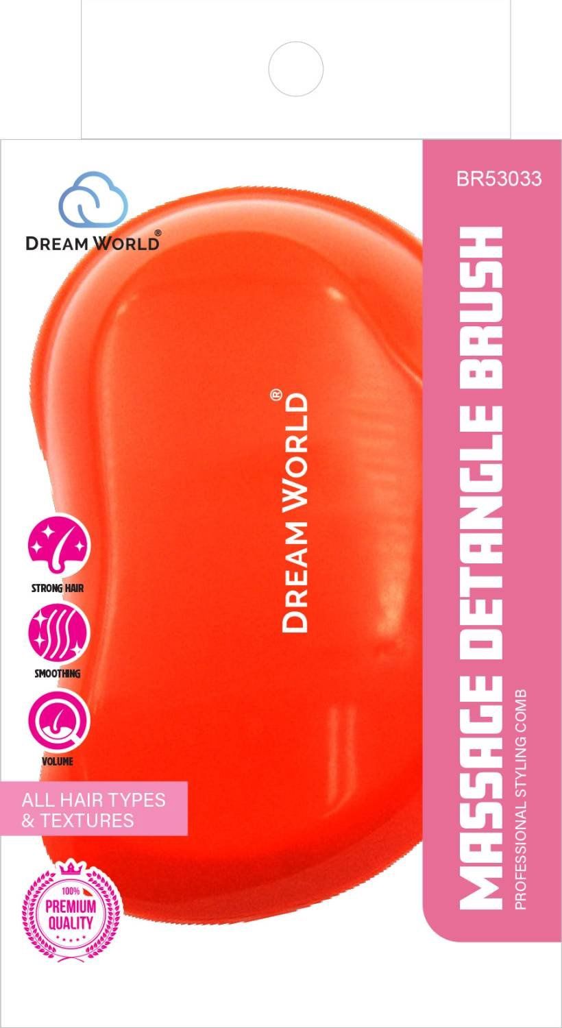 DREAM BRUSH DETANGLE PALM ASST