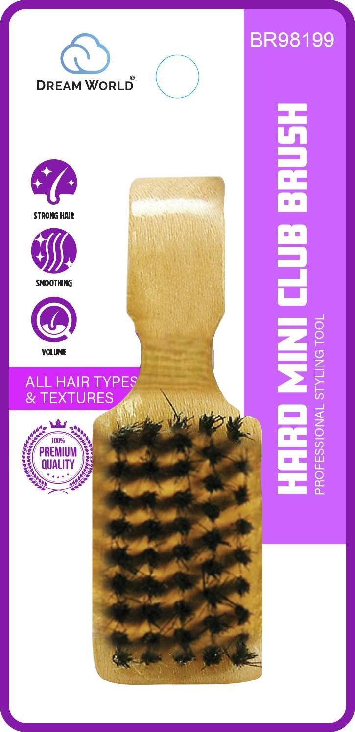 DREAM BRUSH HARD CLUB MINI BROWN