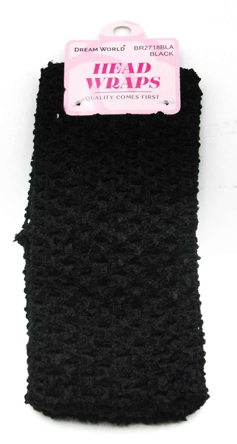 DREAM H/BAND BALLERINA 6CM 2PC BLACK