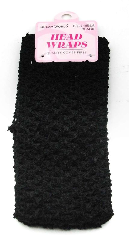 DREAM H/BAND BALLERINA 6CM 2PC BLACK