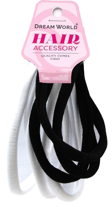 DREAM H/BAND XL 6PCS BK/WH