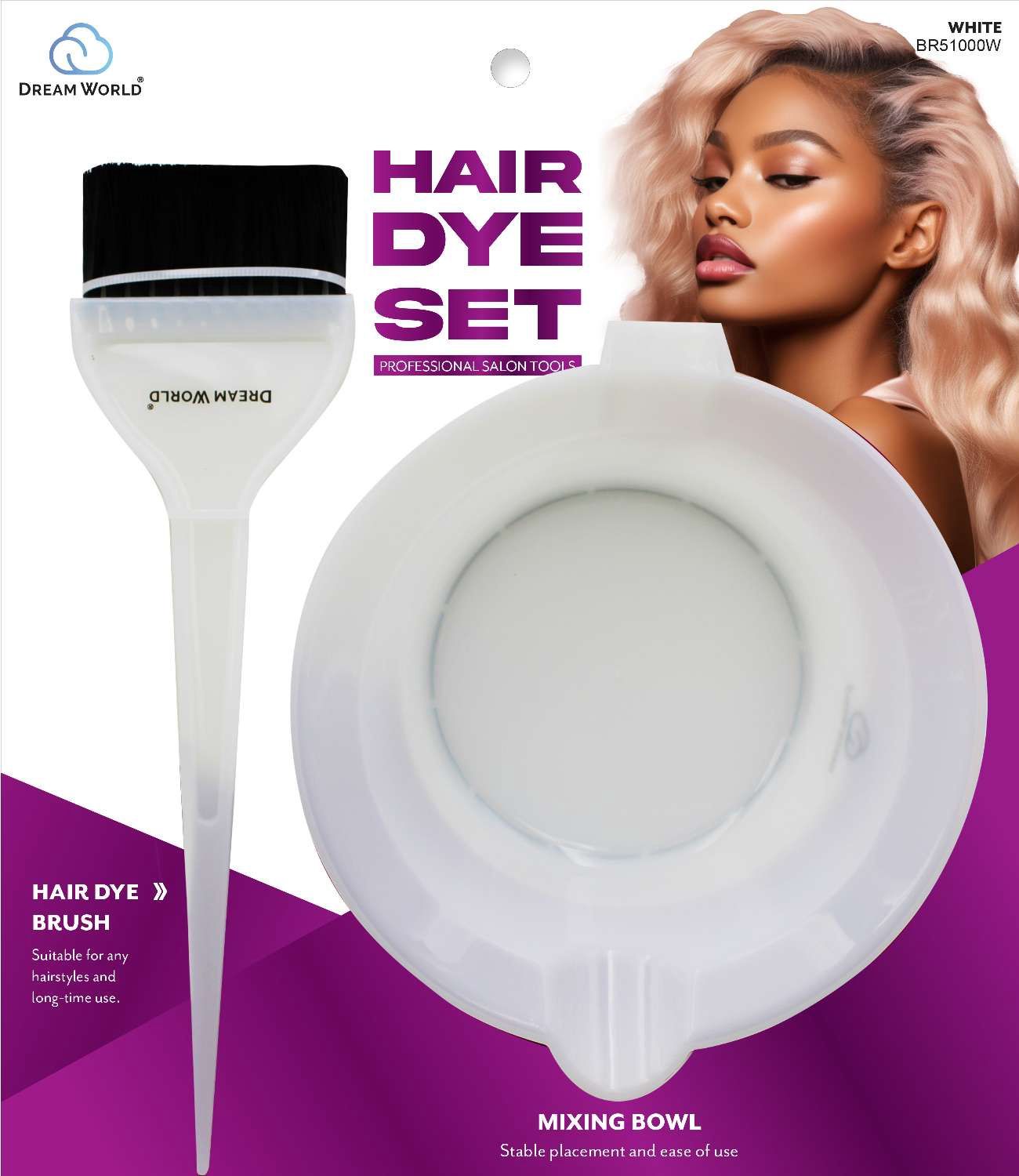 DREAM HAIR DYE SET WHITE