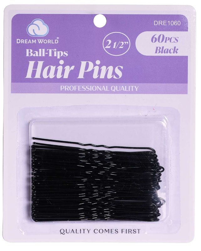 DREAM HAIRPIN 60CT 2-1/2 BLACK
