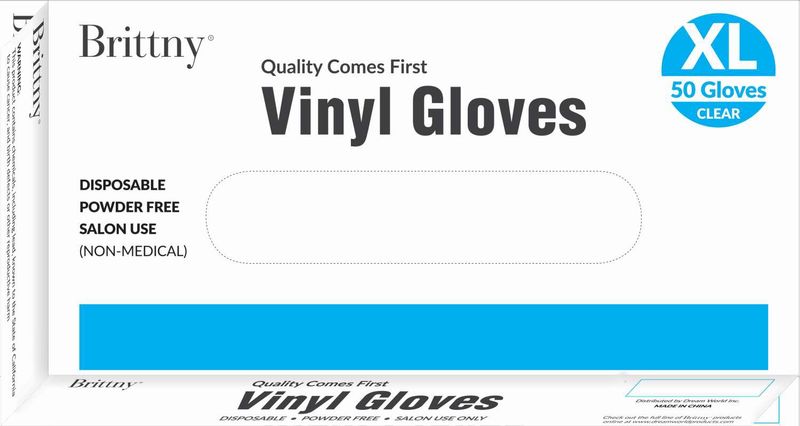 DREAM GLOVES VINYL 50PC/BOX X/LARGE
