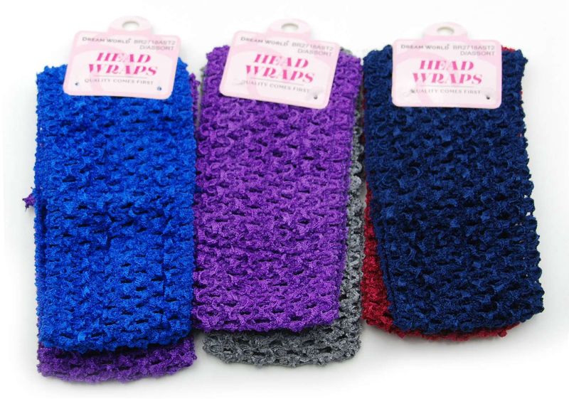 DREAM H/BAND BALLERINA 6CM 2PC ASST2