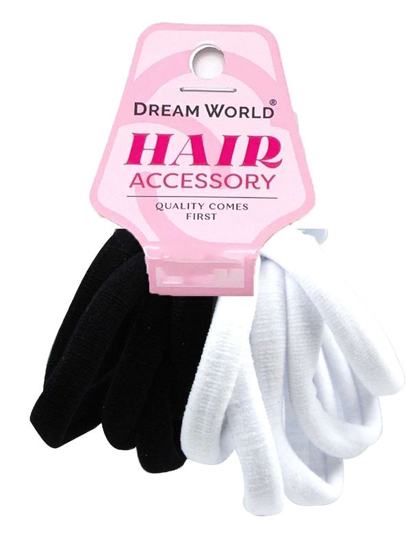 DREAM H/BAND MEDIUM 10PCS BK/WH