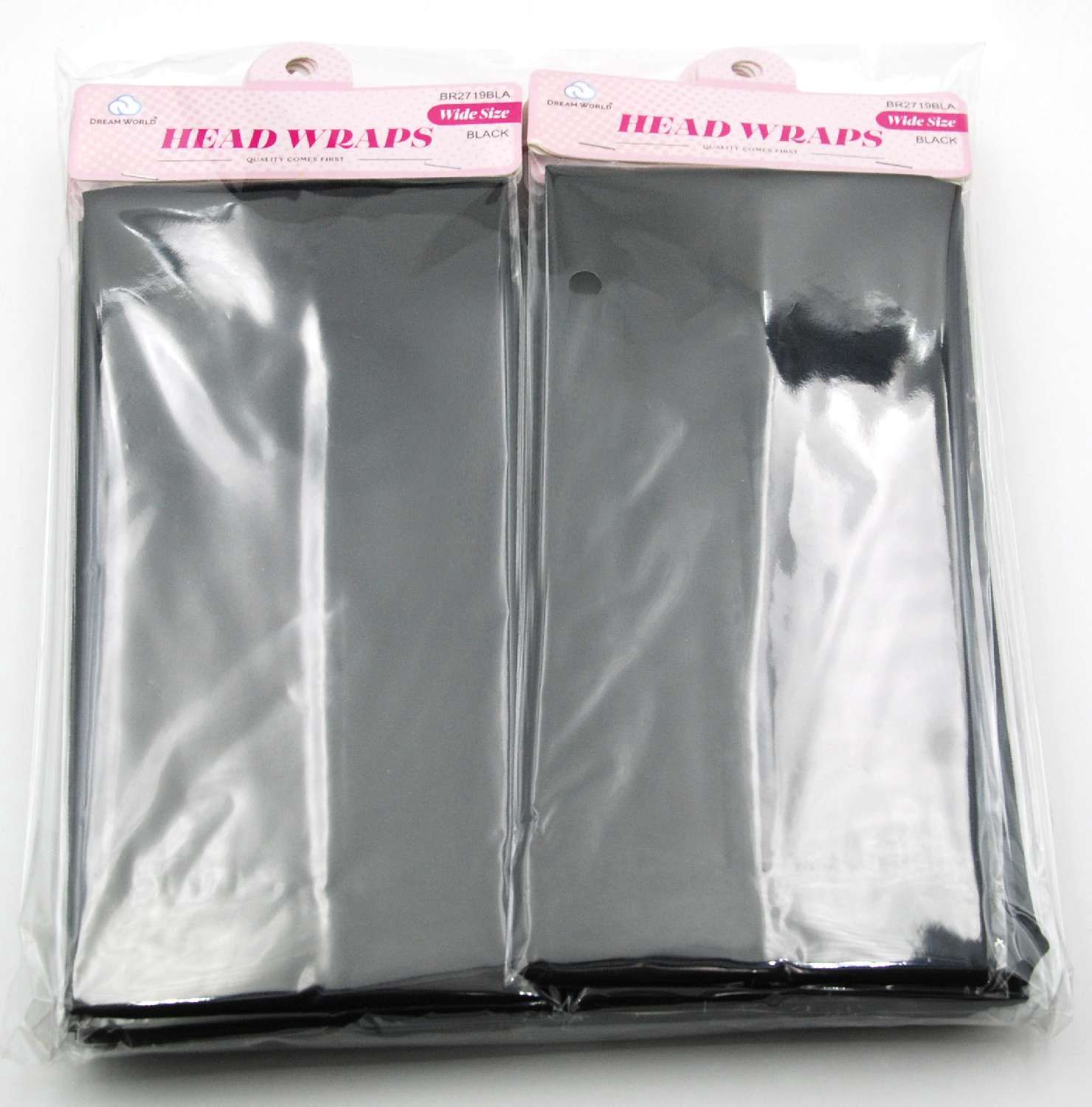 DREAM H/BAND PLAIN WIDE SIZE 1PC BLACK