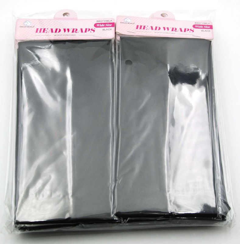 DREAM H/BAND PLAIN WIDE SIZE 1PC BLACK