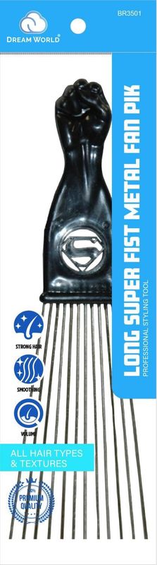 DREAM PIK METAL FAN FIST BLACK