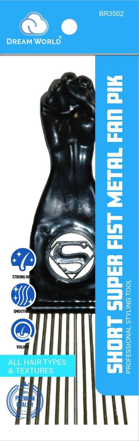 DREAM PIK METAL FAN SHORT FIST BLACK