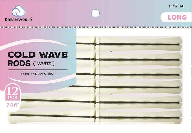 DREAM ROD C/WAVE LONG-WH 12CT .4375 IN
