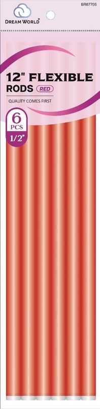 DREAM ROD FLEX 12 RED 6CT 1/2"