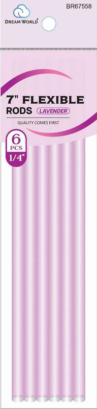 DREAM ROD FLEX 7  LAVENDER 6CT .25 IN