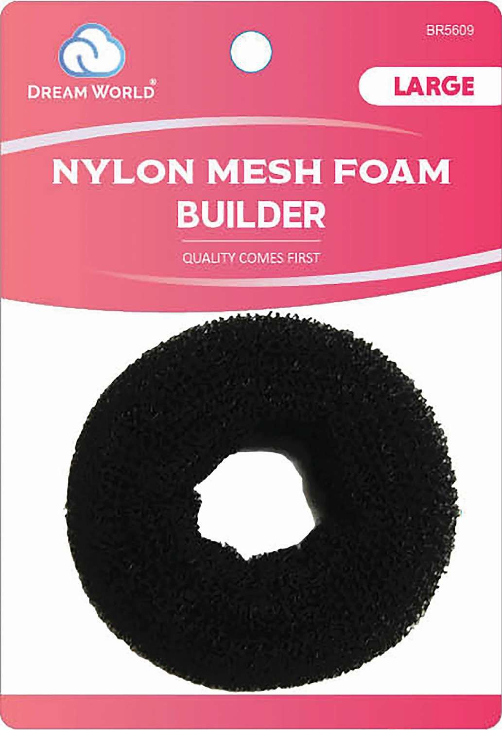 DREAM FOAM NYLON MESH HAIR BUN LARGE