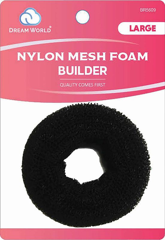 DREAM FOAM NYLON MESH HAIR BUN LARGE