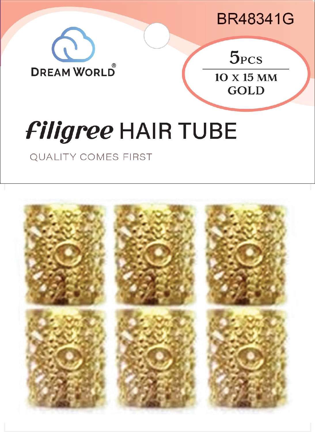 DREAM H/A FILIGREE TUBE EYE 10 GOLD
