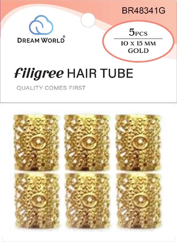 DREAM H/A FILIGREE TUBE EYE 10 GOLD