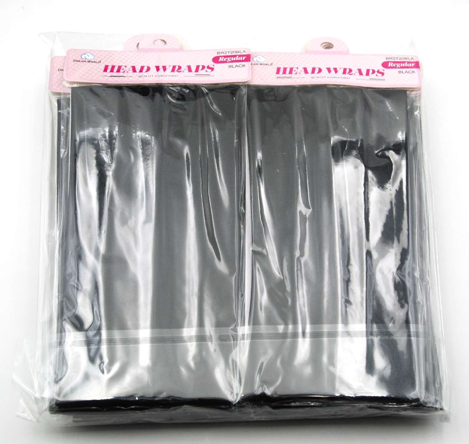 DREAM H/BAND PLAIN REGULAR 5CM 2PC BLACK