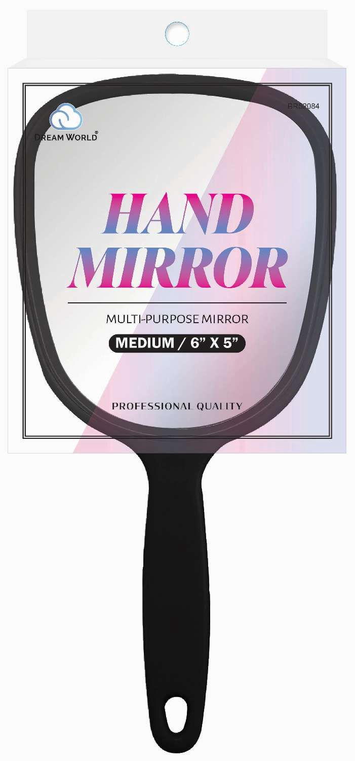 DREAM MIRROR BLACK MEDIUM 6x5 IN