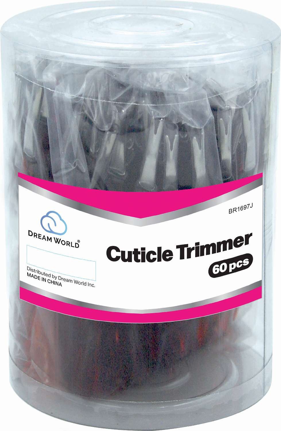 DREAM NAIL TRIMMER CUTICLE 60PC/JR