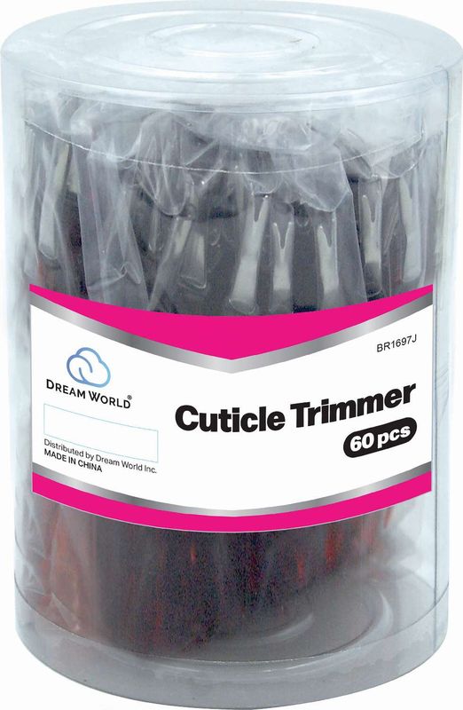 DREAM NAIL TRIMMER CUTICLE 60PC/JR