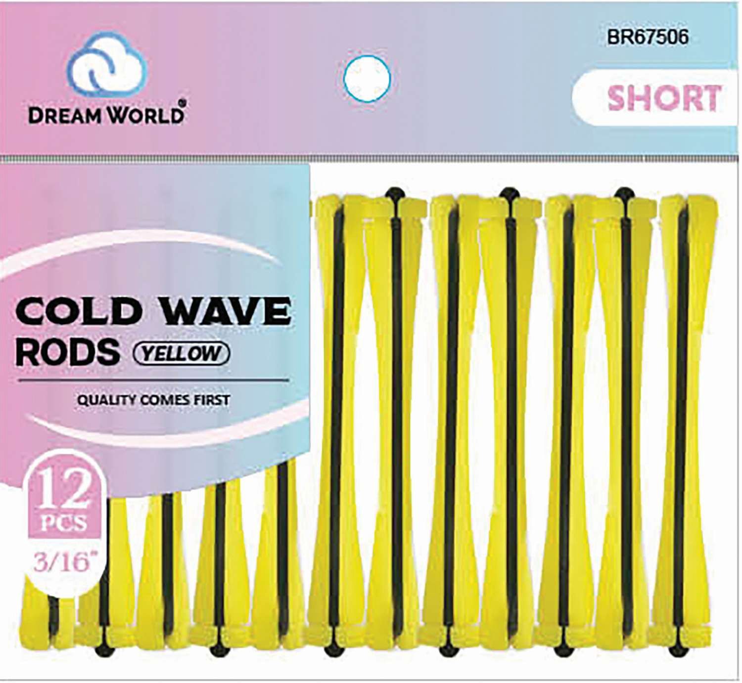DREAM ROD C/WAVE SHORT-YE 12CT .1875 IN
