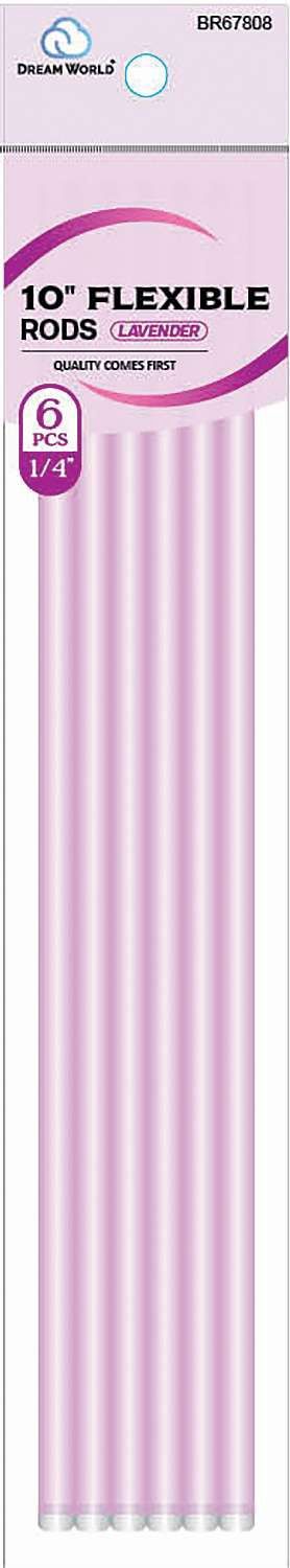DREAM ROD FLEX 10  LAVENDOR 6CT .25 IN