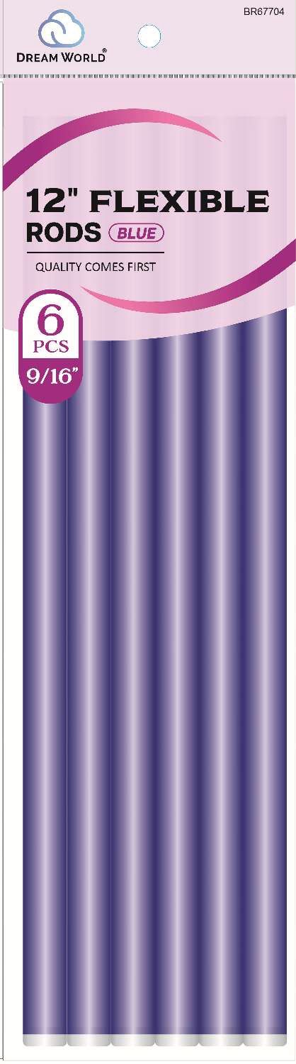 DREAM ROD FLEX 12 BLUE 6CT 9/16"
