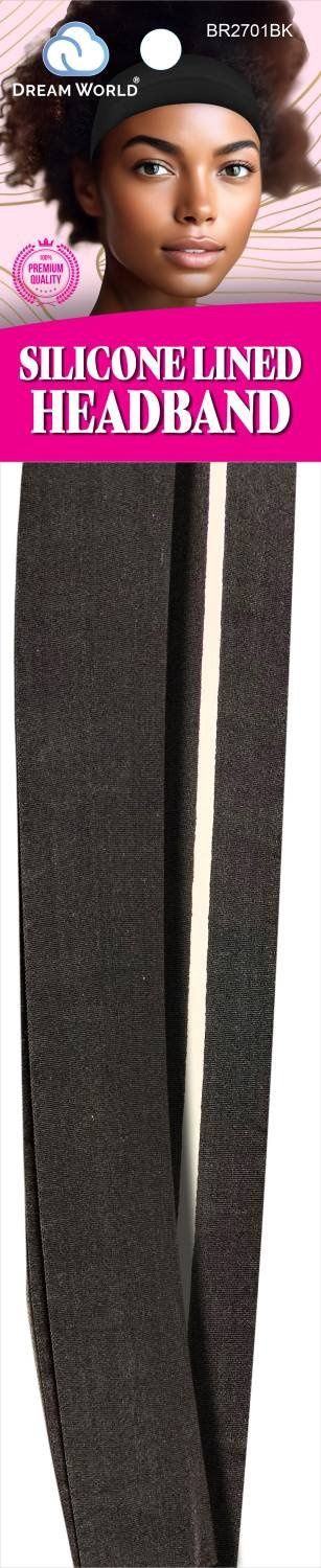 DREAM H/BAND SILICONE LINED BLACK