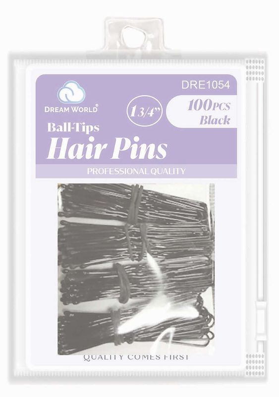 DREAM HAIRPIN 100CT Z/BAG1-3/4 BLACK