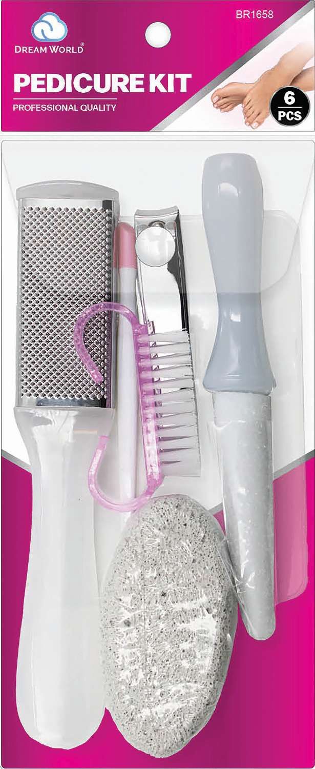 DREAM PEDICURE KIT 6PC/KIT