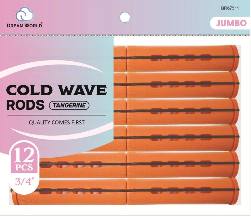 DREAM ROD C/WAVE JUMBO-TGRN 12CT .75 IN