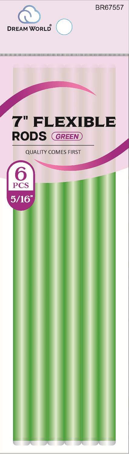 DREAM ROD FLEX 7  GREEN 6CT .3125 IN