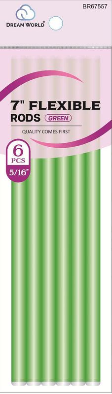 DREAM ROD FLEX 7  GREEN 6CT .3125 IN