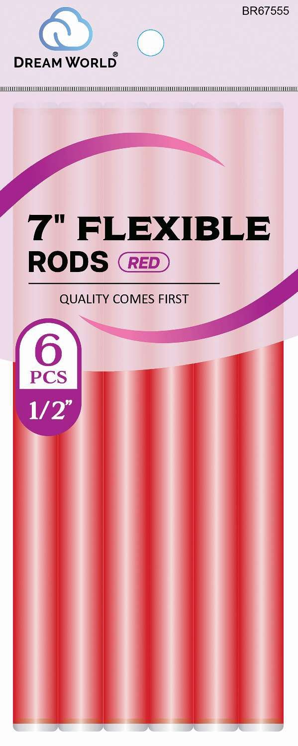 DREAM ROD FLEX 7  RED 6CT .5 IN