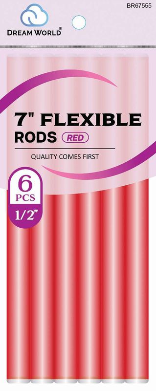 DREAM ROD FLEX 7  RED 6CT .5 IN