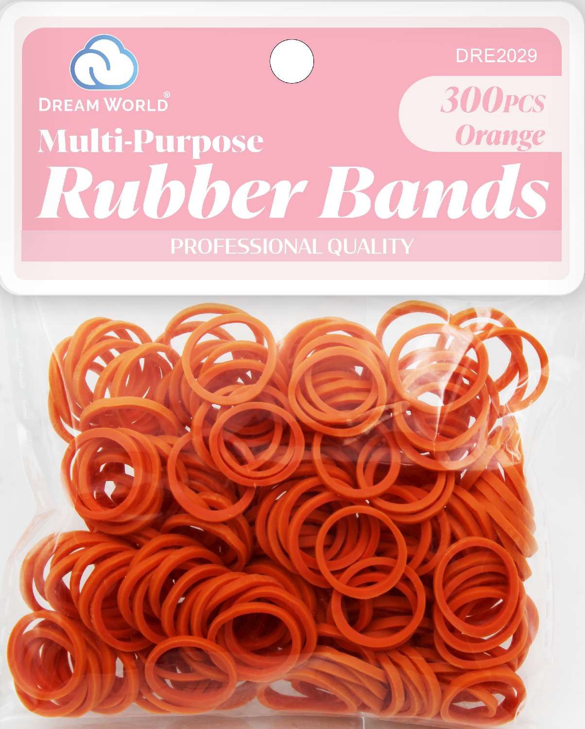 DREAM RUBBER BANDS 300CT ORANGE