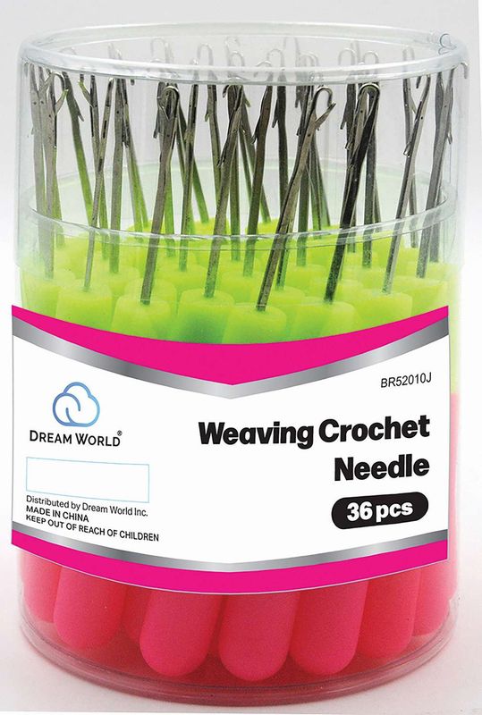 DREAM WEAVING C/NEEDLE 36PCS/JAR