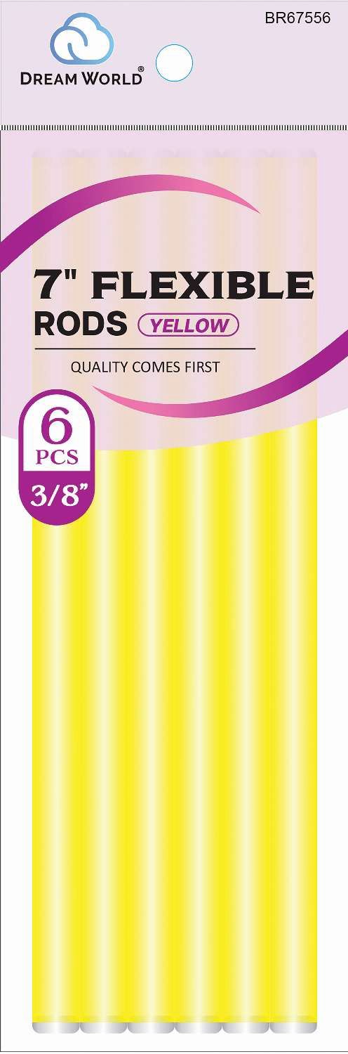DREAM ROD FLEX 7  YELLOW 6CT .37 IN