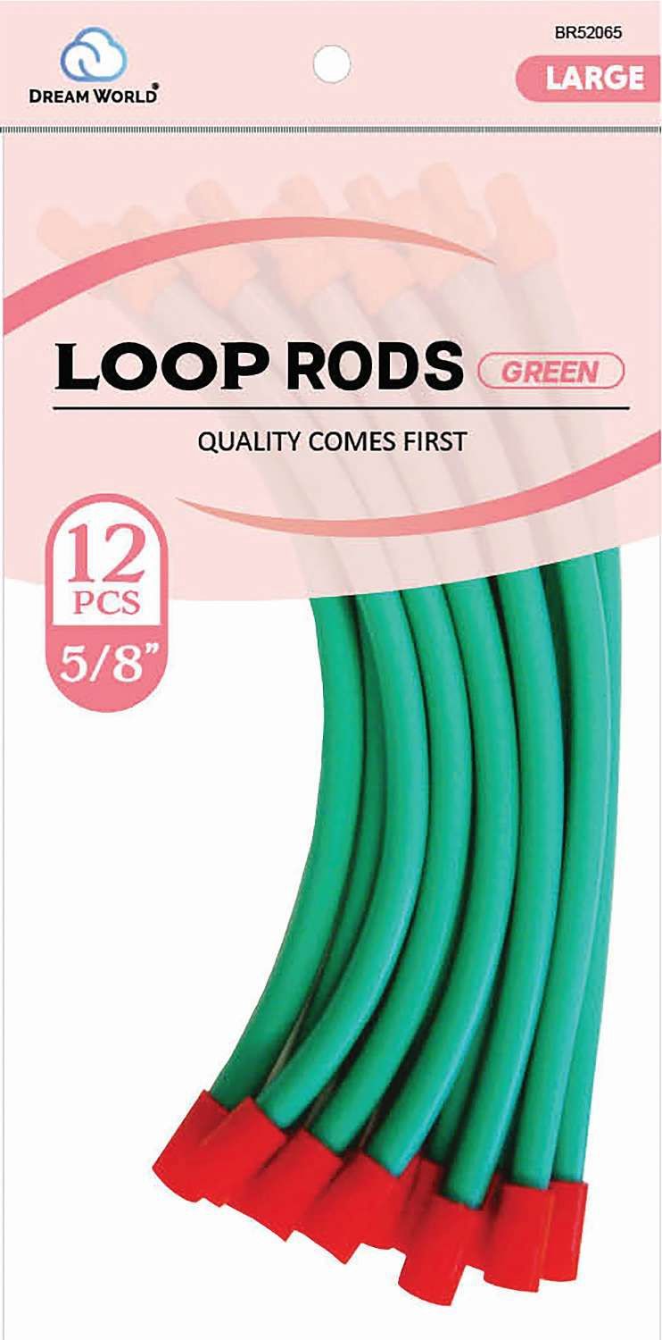 DREAM ROD LOOP-GREEN 12CT LARGE .625 IN