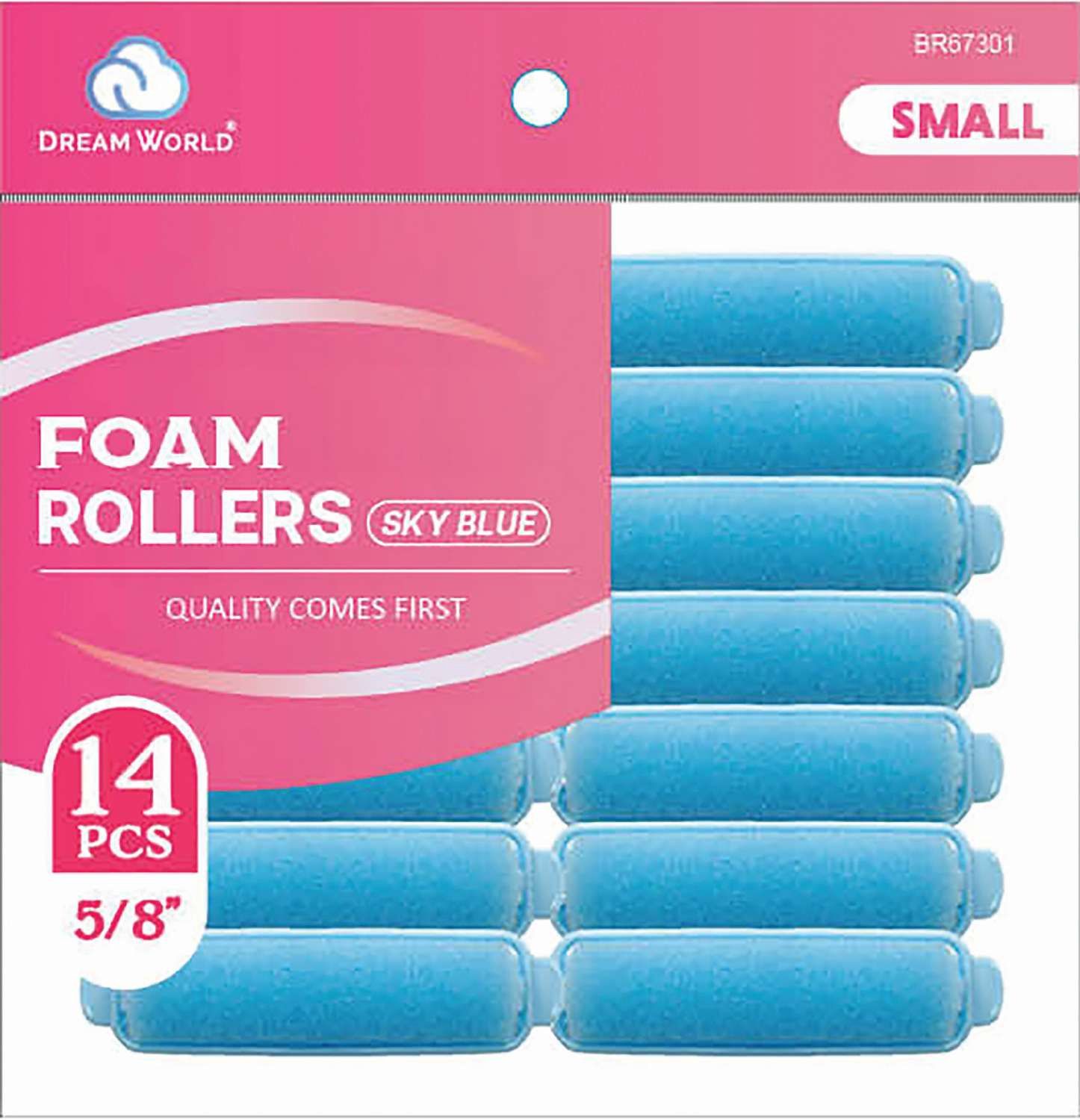 DREAM ROLLER FOAM-BL 14CT SMALL .625 IN