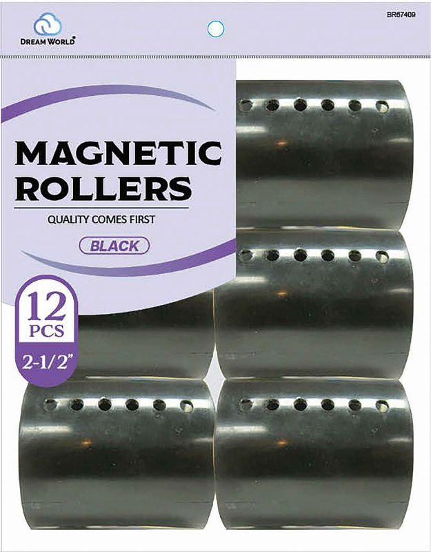 DREAM ROLLER MAGNETIC-BK 6CT 2.5 IN