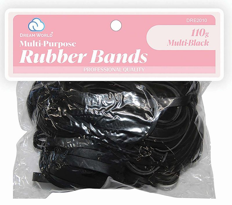 DREAM RUBBER BANDS MULTI BLACK BLACK