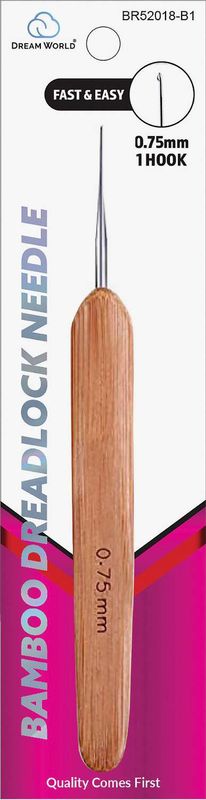 DREAM WEAVING DREADLOCK BAMBOO .75MM 1 NEEDLE