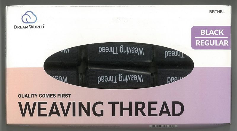 DREAM WEAVING THREAD [BLK] 12PCS