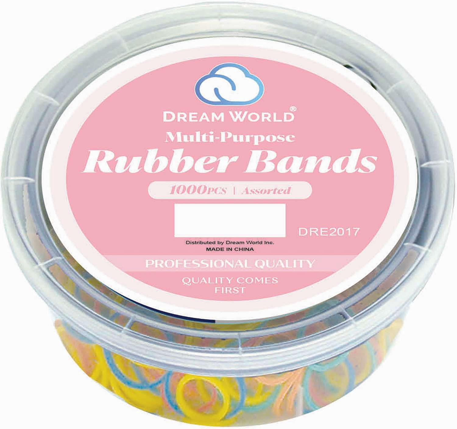 DREAM RUBBER BANDS 1000CT/JR ASST