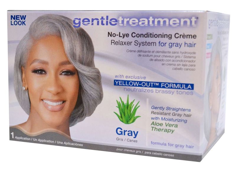 G/T NO-LYE RELAXER [GRAY] KIT