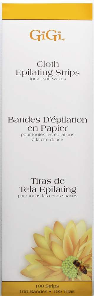 GIGI STRIPS CLOTH EPILATING LARGE 100PK