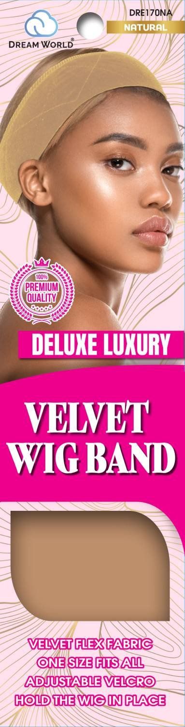 DREAM W-WIG BAND VELVET NATURAL
